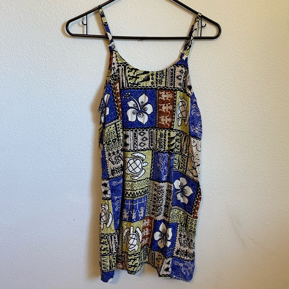 Vintage Girls Skool Hawaiian Dress